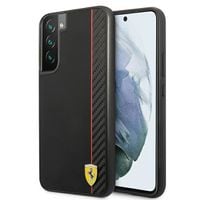 ferrari fesaxhcs22mbk s22+ s906czarny/black hardcase on track carbon stripe