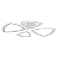 Plafon 4-punktowy W7114-2+2 WT LED 88W metalowe trójkąty białe