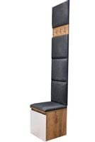 ZESTAW MEBLI 1P4 do przedpokoju szafka na buty siedzisko panele