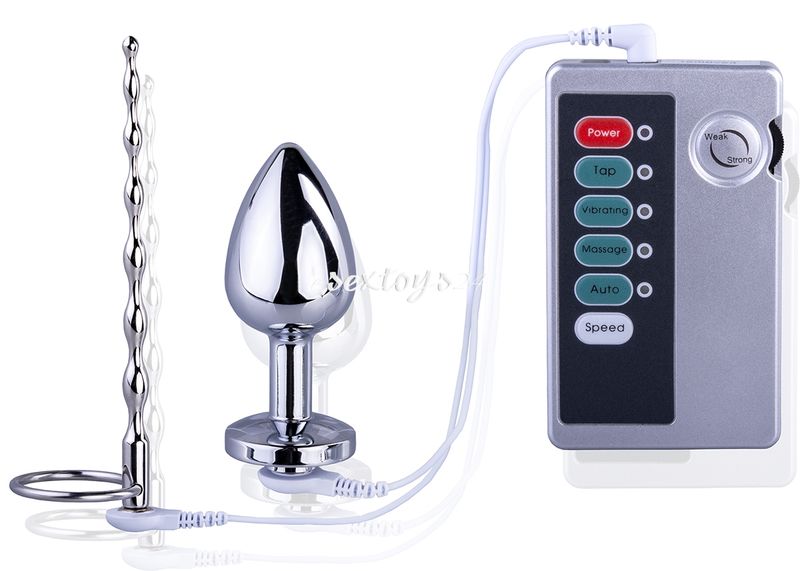 Uwaga Rażą Prądem! Korek Analny Z Dilatorem zdjęcie 2