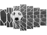 80CM 140CM OBRAZ 7 ELEM PIŁKA BRAMCE ŚCIENNY