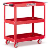 Wózek warsztatowy narzędziowy półki HIGHER kółka