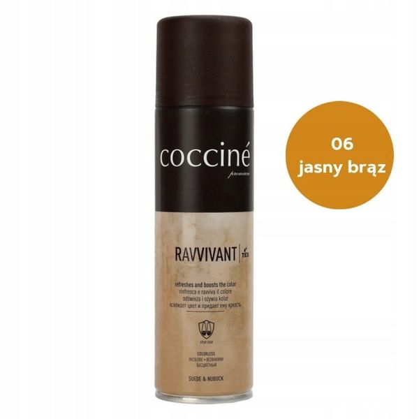 COCCINE RENOWATOR DO ZAMSZU JASNY BRĄZ / FARBA zdjęcie 1