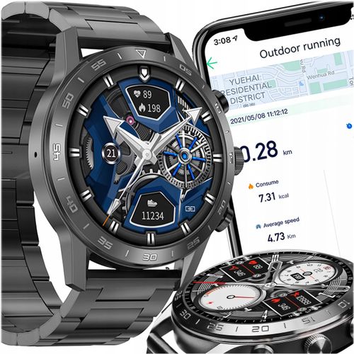 Smartwatch Smart Watch czarny na Arena.pl