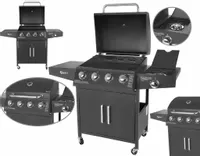 Grill gazowy 5 palników (4+1) 14,5kW