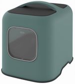 Rotho BIALA kuweta zamknięta z Łopatką Zielona