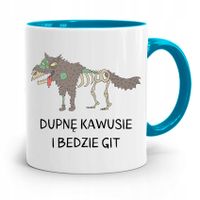 Kubek Błękitny Weterynarza I Bedzie Git Prezent Z Nadrukiem Ze Zdjęciem