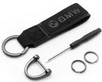 Brelok Smycz Do Kluczy BMW eko skóra zamsz