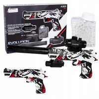 PISTOLET KARABIN AUTOMAT KULKI ŻELOWE laser 40cm