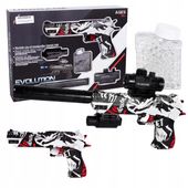 PISTOLET KARABIN AUTOMAT KULKI ŻELOWE laser 40cm