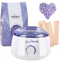 Zestaw do depilacji WOSK LAVENDER 1kg podgrzewacz