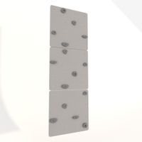 ścianka wspinaczkowa kwadrat 3 szare - chwyty szare