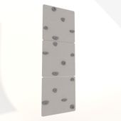 ścianka wspinaczkowa kwadrat 3 szare - chwyty szare