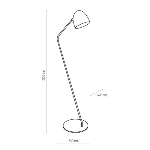 lampa podłogowa soho black 5037 tk lighting na Arena.pl