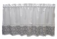 Zazdrostka świąteczna święta szara 200 x 40 cm