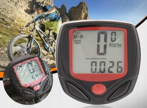 LICZNIK ROWEROWY LCD PRĘDKOŚĆ PRZEBIEG ZEGAR na Arena.pl