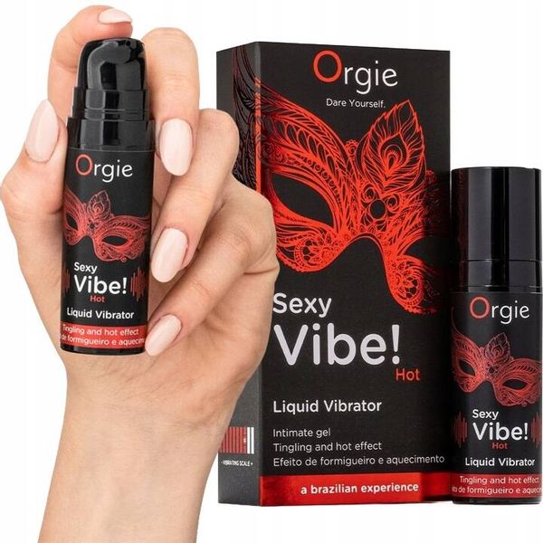 Żel-Sexy Vibe! Hot - Liquid Vibrator - 15 Ml zdjęcie 1