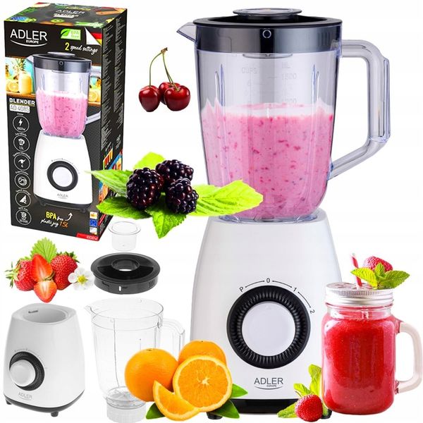 BLENDER KIELICHOWY MIKSER 1,5L 1000W ADLER AD 4085 zdjęcie 1