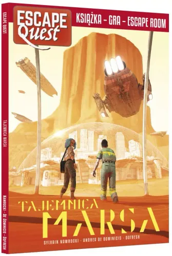 Przygodowa gra paragrafowa w formie książki - Escape Quest Tajemnica Marsa na Arena.pl