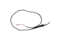 Długi Czarny Bat, Pejcz! Bardzo Mocny - Fetish Twisted Whip