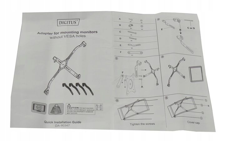 ADAPTER DO MONITORA LCD BEZ OTWORÓW VESA DIGITUS zdjęcie 8