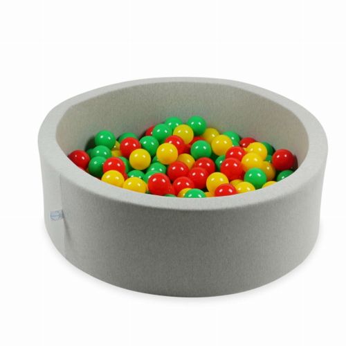 Kulki do zabawy ø7cm 300szt żółte, czerwone, zielone na Arena.pl