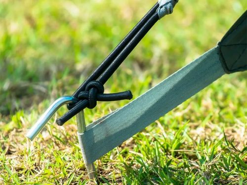 SZPILKI DO NAMIOTU MOCUJĄCE ŚLEDZIE KOTWY STAL 31CM 10SZT HAK HACZYK KOŁKI na Arena.pl