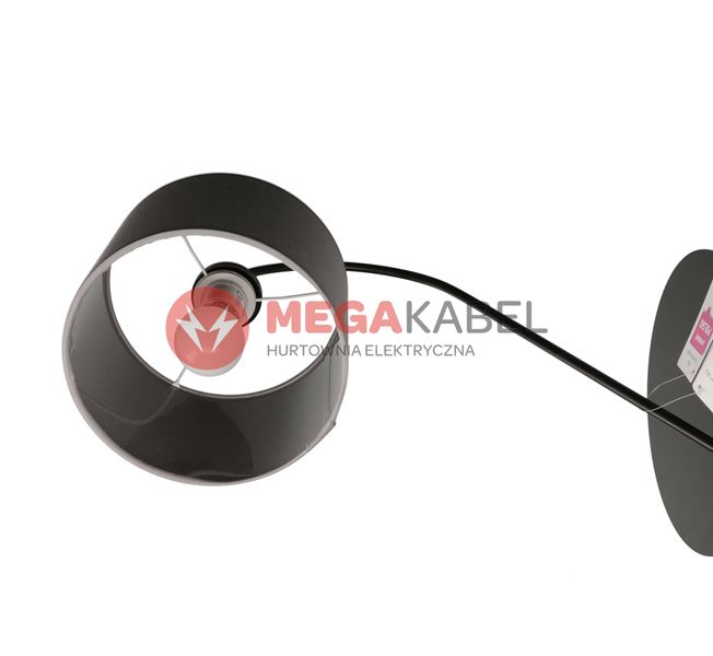 Lampa kinkiet ścienny ALICE szary 6813 E27 60W zdjęcie 3