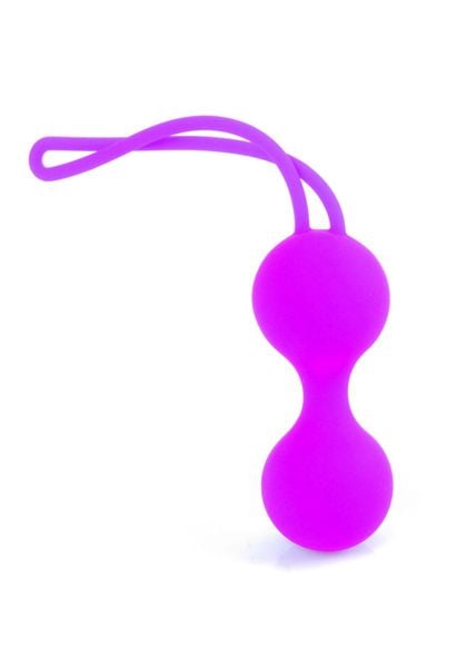 Kulki-Silicone Kegal Balls Set - Purple zdjęcie 6