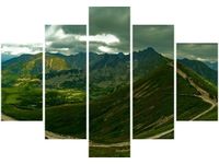 105CM 150CM OBRAZ 5 ELEM PANORAMA TATR DRUK