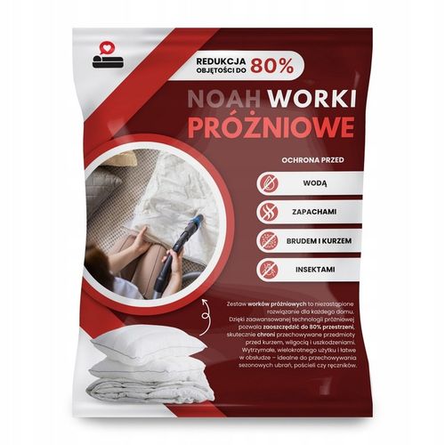 WORKI PRÓZNIOWE na ubrania pościel 15 sztuk WIELOKROTNEGO UŻYTKU + na Arena.pl