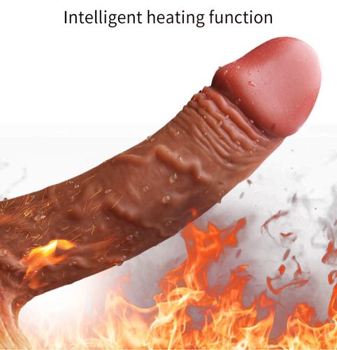 Wibrator-Silicone, Vibration 10, Rotate, Telescopic, Heating, 21Cm na Arena.pl