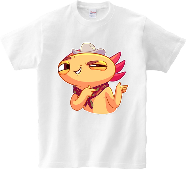 Koszulka T-shirt Axolotl zdjęcie 1
