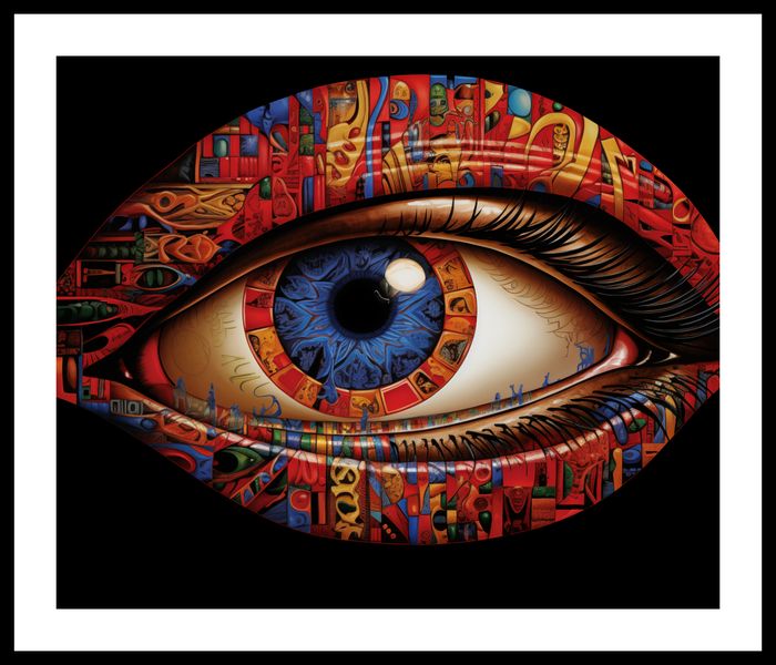 Plakat 60x50cm W Oku Obserwatora zdjęcie 3