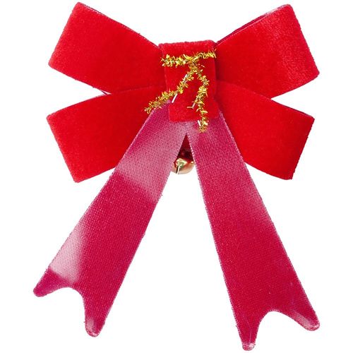 3x Kokarda Świąteczna Kokardka Dekoracyjna Ozdobna na Choinkę Prezenty na Arena.pl