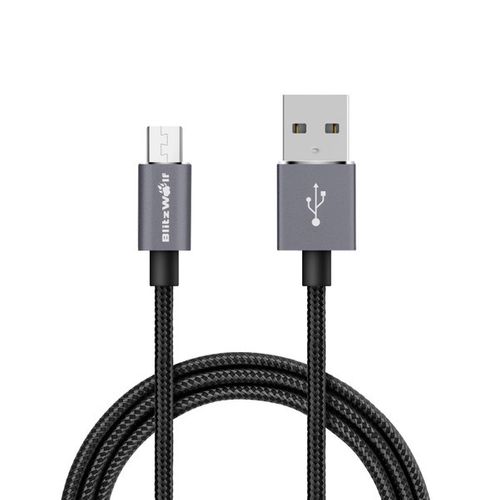 Kabel Micro USB do smartfonów BlitzWolf BW-MC1 1 metr czarny na Arena.pl