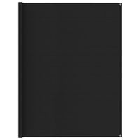 Wykładzina do namiotu, 250 x 450 cm, czarna