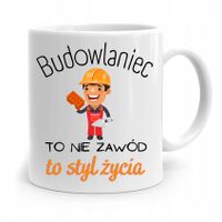 Kubek Dla Budowlańca Majstra Fachowca Kierownika Z Nadrukiem Ze Zdjęciem