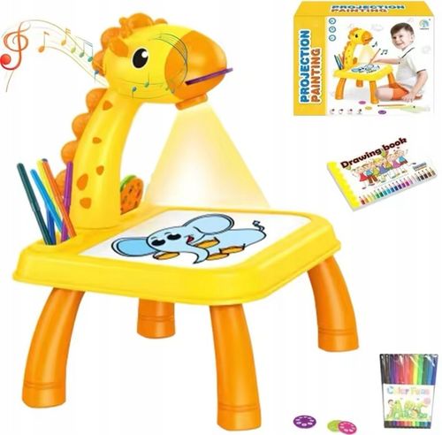 PROJEKTOR TABLICA RZUTNIK DO RYSOWANIA MAZAKI KREATYWNA ZABAWA ŻYRAFA na Arena.pl
