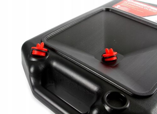 ZBIORNIK MISA WANNA ZLEWARKA DO OLEJU POJEMNIK 8L z korkiem na Arena.pl