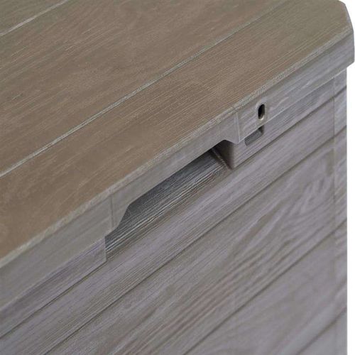 Skrzynia ogrodowa, 90 L, brązowa na Arena.pl