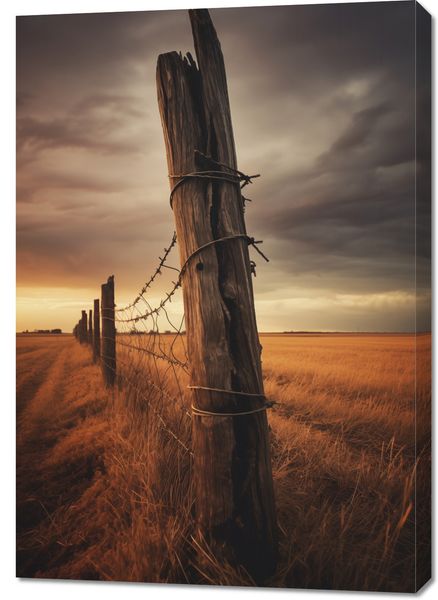 Obraz 70x100cm Zachód na Pograniczu zdjęcie 1