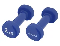 Hantle Hantelki do ćwiczeń Zestaw ciężarków 2x2kg