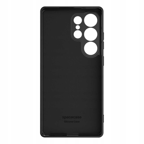 Spacecase Silicone Case 3.0 Galaxy S25 Ultra Black zdjęcie 5