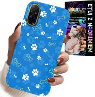 ETUI DO SAMSUNG GALAXY A07 4G - ŁAPKI KOŚCI PIES PATROL WZORY DLA DZIECI