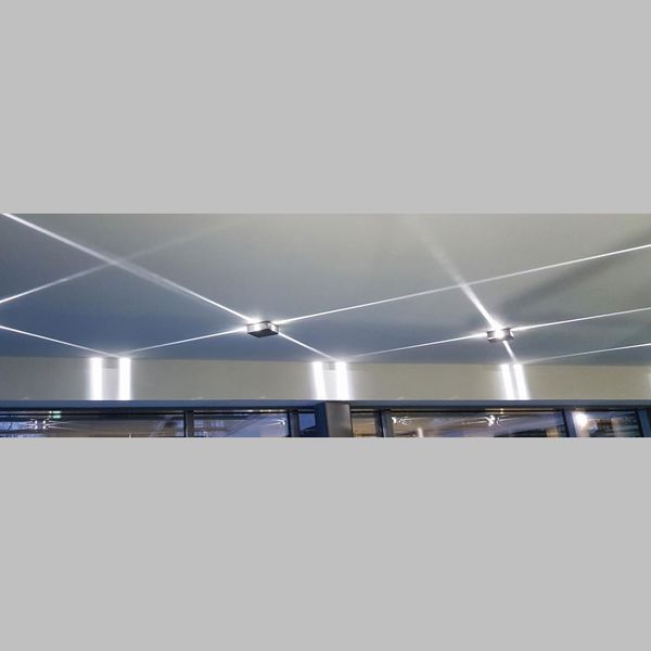 Kinkiet do sypialni Mollis 616004102 Elkim LED 4W 3000K kostka biała zdjęcie 5