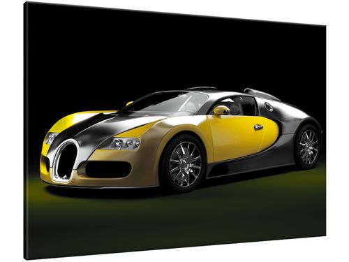 Obraz Żółte Bugatti Veyron 100x70 na Arena.pl