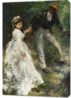 Obraz 70x100cm La Promenade,  Pierre-Auguste Renoir do Salonu