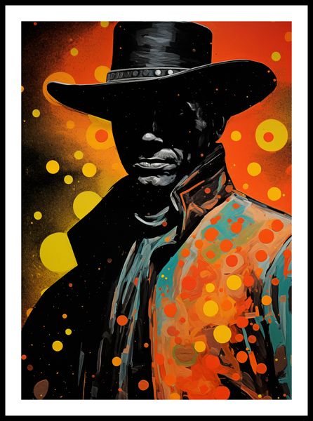 Plakat 50x70cm Kowboj Kosmosu zdjęcie 3