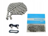 Łańcuch rowerowy Shimano 5/6/7/8 rzędowy Oryginalny + SPINKA zestaw